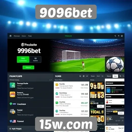 Análise das funcionalidades do site 9096bet